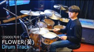 (Isolated drum track) JISOO(지수) - FLOWER(꽃) Drum Track [Metronome bpm 124]