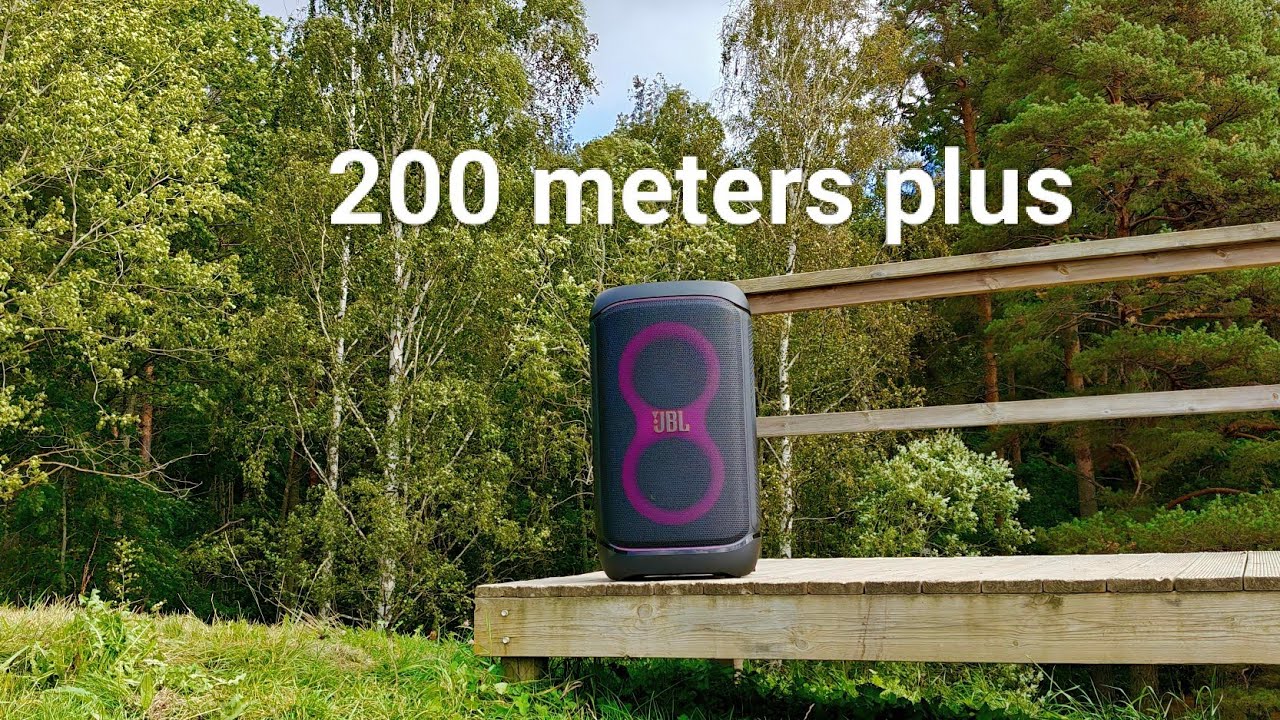 JBL PartyBox 520 Range Test (200 meters plus) - YouTube