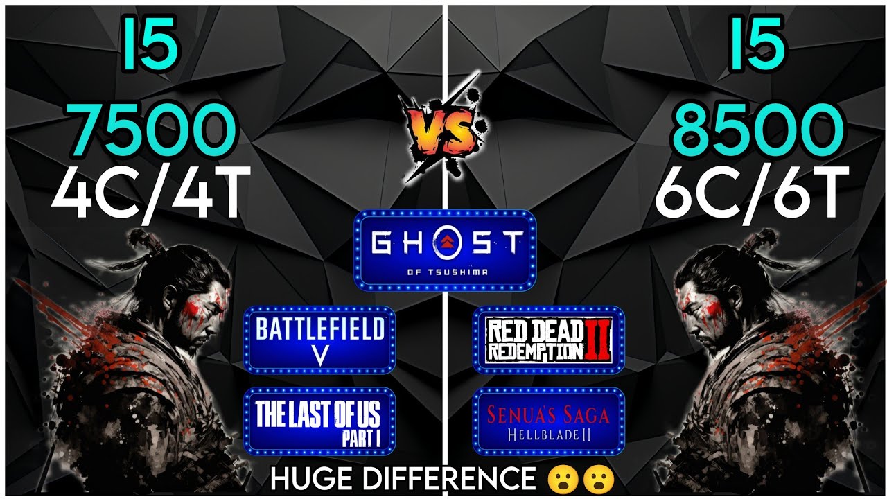 I5 7500 Vs I5 8500 Test In 8 Games 4cores Vs 6cores Huge i5-7500-vs-i5-8500-test-in-8-games-4cores-vs-6cores-huge