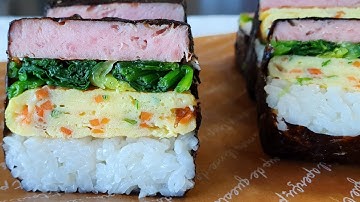 스팸무스비  사각김밥 만드는 법