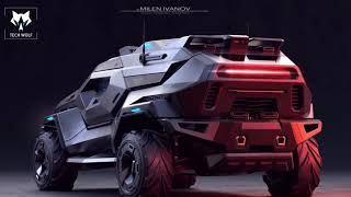 ARMORED TRUCK SUV CONCEPT SUPERCARS