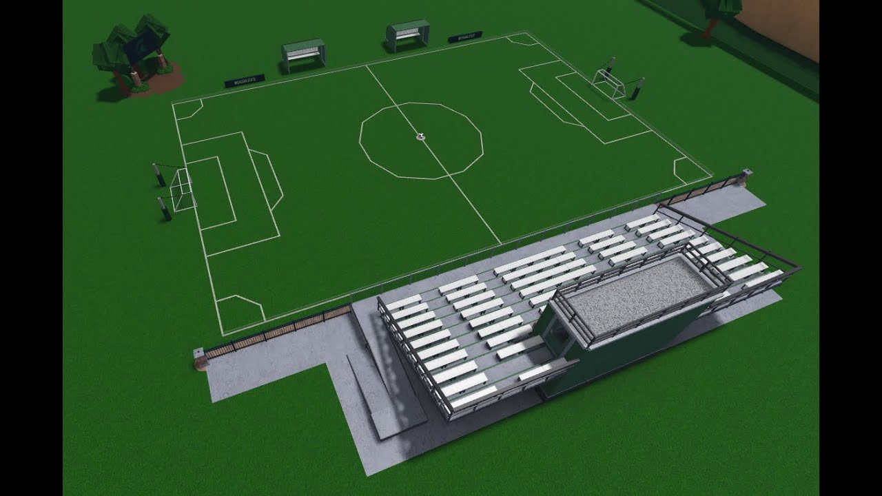 Bloxburg soccer field (rerelease) YouTube
