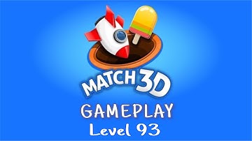 Match 3D Level 93 Gameplay | 1:52 min challenge | No boosters used
