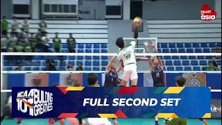 FULL SECOND SET (Semifinals) - Letran Knights vs Benilde Blazers | NCAA Season 101