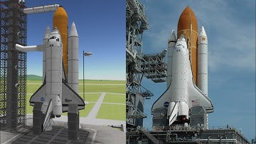 KSP Space Shuttle Replica Mission (100% Stock)