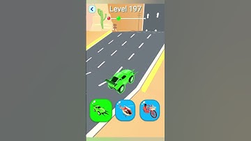 Shape Shifting Game Racing Gameplay Walkthrough Beamng drive Master Level #197 #Shorts #viral #short