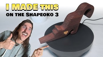 Making Cat Doorstoppers On the Shapeoko 3 - with v-carved inlays!