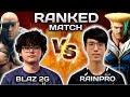 SF6 ▰ Blaz ( Sagat ) VS Rainpro ( Guile )  HLG.