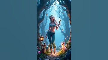 Enchanted forest #ai #aianimation #aigirl #aivideo