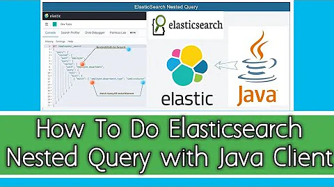 How to Do Elasticsearch Nested Query With Java Client 2022.