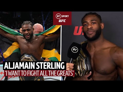 'I wanna fight all the greats' Aljamain Sterling on fighting TJ Dillashaw, Jose Aldo, and Dom Cruz