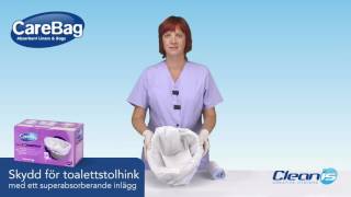 Гигиенический пакет для горшков и кресел туалетов Carebag Commode Liner