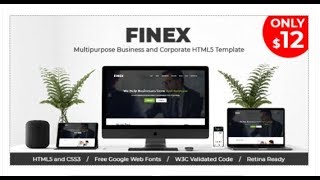 Finex - Multipurpose Business and Corporate HTML5 Template | Themeforest Templates