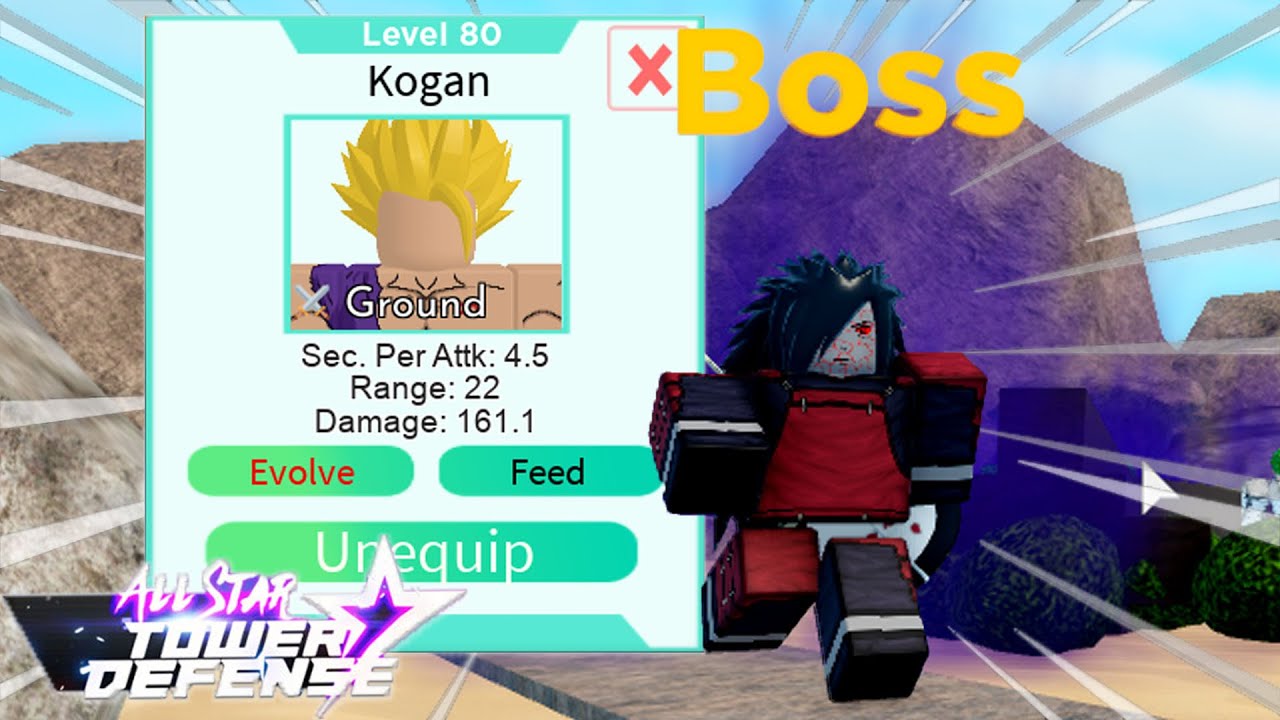 Kogan (Gohan), Roblox: All Star Tower Defense Wiki