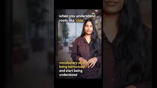 Understand ‘cide’… and words stop confusing you.” #challenge #vocabulary #rootwords #spokenenglish