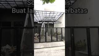 Pagar lipat minimalis ini bisa jadi solusi buat lahan rumah yang terbatas