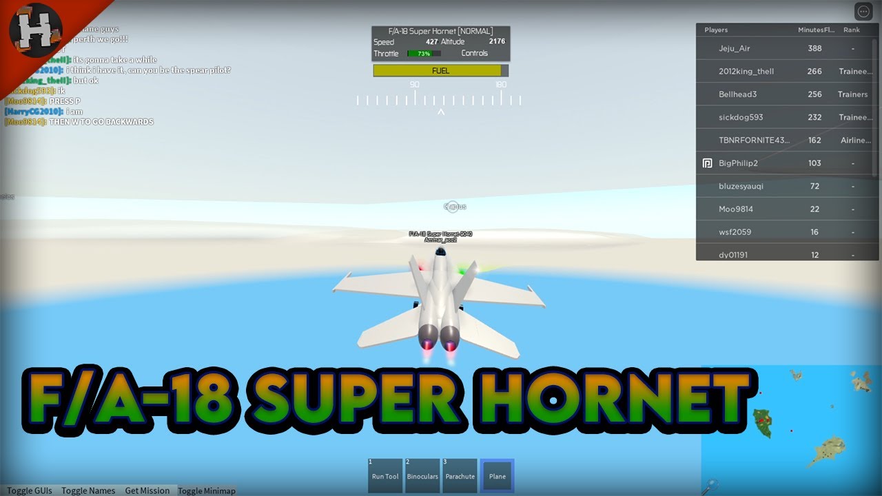 F A 18 Super Hornet Flight Roblox Youtube - f 18 homet roblox