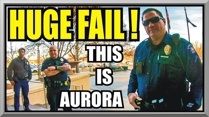 BACK UP !! THAT’S AN ORDER !! - AURORA MUNICIPAL CENTER - First Amendment Audit - Amagansett Press