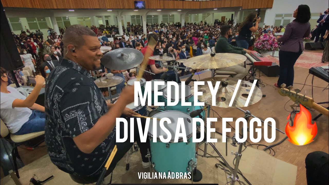 Denis Cruz - Medley Divisa de Fogo |Vigília na AD Brás|