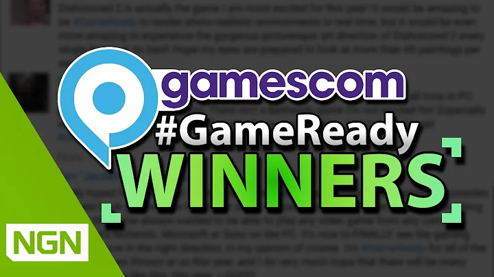 GamesCom #GameReadyコンテストの勝者発表！