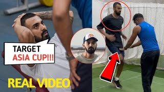 KL Rahul injury Update|KL Rahul started gym exercise and recovering fast preparing for Asia Cup 2023
