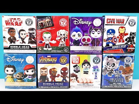 FUNKO Mystery Minis Mix! СЮРПРИЗЫ Five Nights At Freddy's FNAF, РАЛЬФ, Disney, МСТИТЕЛИ, Marvel