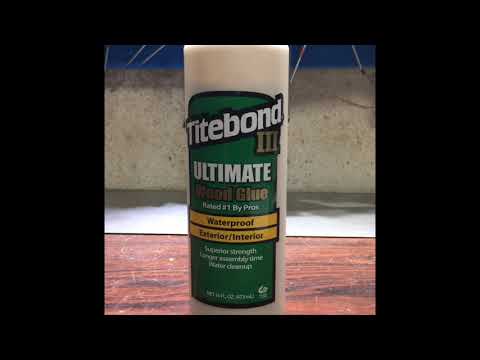 Video: Cola De Poliuretano Para Madera: Cola Monocomponente Y Termofusible De Titebond