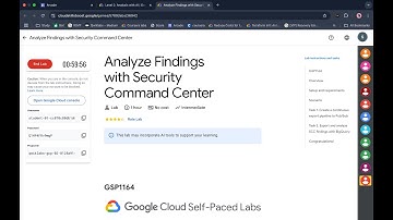 [2024] Analyze Findings with Security Command Center  #qwiklabs  #GSP1164 [With Explanation🗣️]