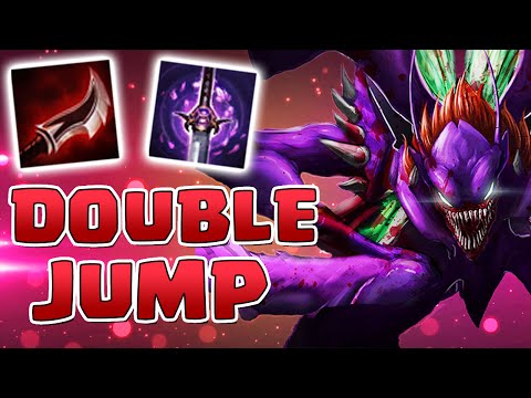 THE LEGENDARY DOUBLE JUMP FULL AD KHA'ZIX JUNGLE - Nightblue3