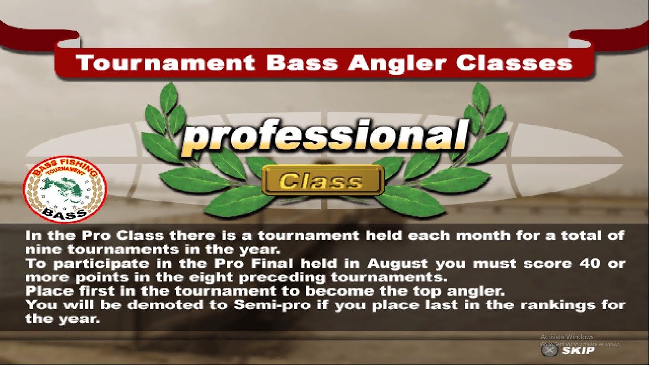 Professional Class Tournament! | Fresh Start | Fisherman's Challenge (PS2)
