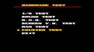 Polygame Master BIOS and service mode
