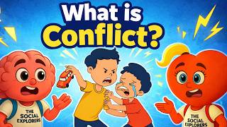What is Conflict? | Kids Learn About Solving Problems 💛 | Social Explorers Week 1