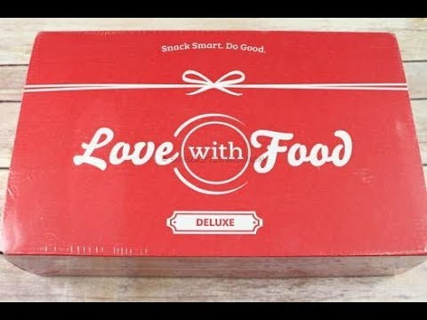 Love with Food Box October 2017 “Deluxe” Unboxing + Coupons #lovewithfood