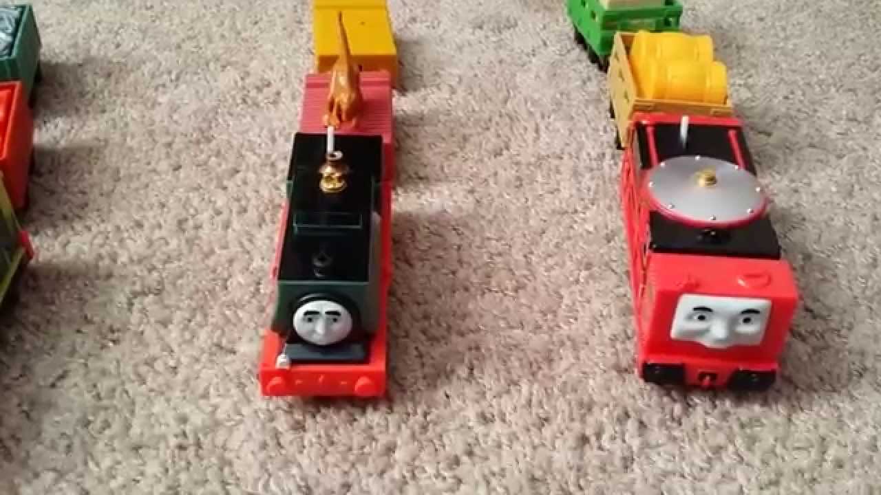 Our New Trackmaster Train Sets - Samson, Flynn, Scruff & Glynn - YouTube
