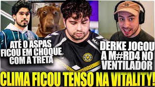 TRETA PESADA NO TIME DO LESS! APÓS A ELIMINAÇÃO DA VITALITY, DERKE DETONA O TREXX APÓS FARPAS