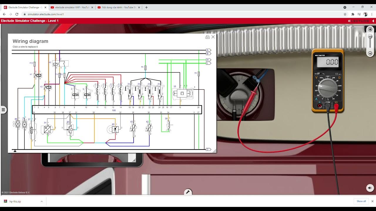 Electude Simulator Challenge Level 1 (part 1) YouTube