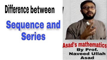 Difference Between Sequence And Series