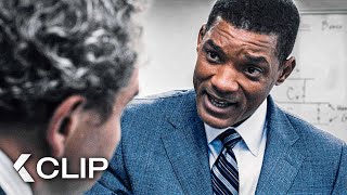 "More than 70.000 Blows to His Head" Football’s Silent Killer - CONCUSSION Clip | Will Smith