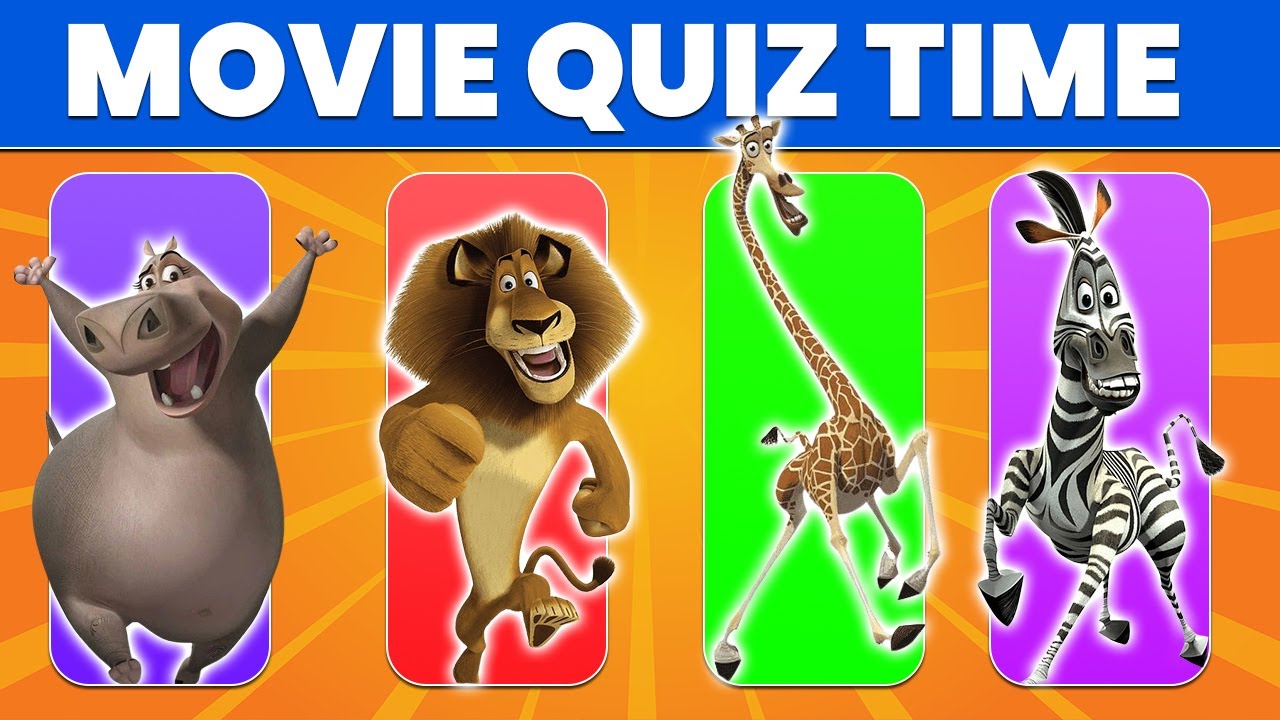 🦁 Madagascar Movie Quiz | Can You Guess the Characters & Trivia ...