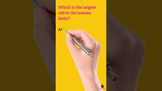 Largest Cell mcq // Ovum MCQ // Anatomy and physiology question Nursing exam questions