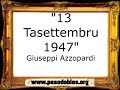 13 Tasettembru 1947 - Guzeppi Azzopardi [Pasacalle]