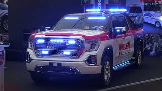 Rettmobil 2024: Whelen/ Blue Lights Berlin - Demo Unit - Complete Emergency Lighting Pattern Cycle