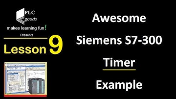 PLC TIME setting - Siemens PLC timer - SIEMENS PLC Timer programming | Lesson 9