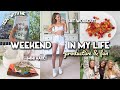 PRODUCTIVE WEEKEND, READ WITH ME, MINI HAUL, WORKOUTS  | Vlog