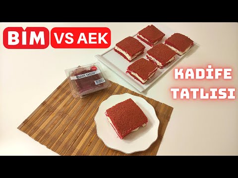 Bim'in ünlü kadife tatlısının aynısını yapmak! kadife tatlısı tarifi 🍰