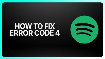 How To Fix Spotify Error Code 4 (no internet connection) in Spotify 2025! Tutorial