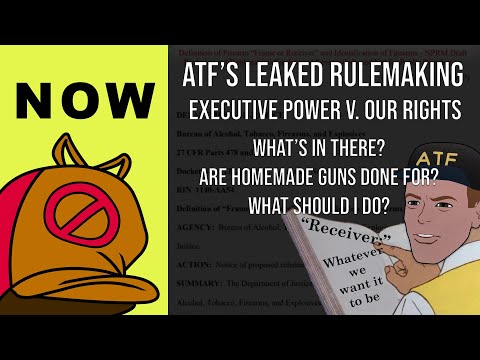 NOW: The Leaked ATF Biden Rulemaking - Is 80% Gun Building Dead? What is a Receiver? Can we stop it?