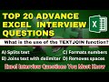 Advance Excel MCQs | Top 20 Advance Excel Questions &amp; Answers | Computer with Kritika