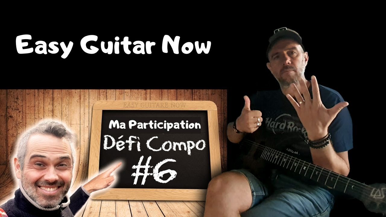 EasyGuitarNow - Défi Compo 6 - O'Lives - Olivier Lasne - 08-2021 : Don't panic !