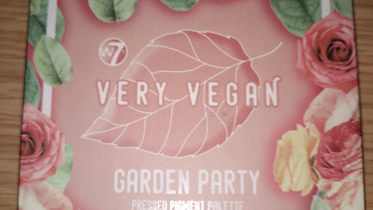 Maquillaje con la Very Vegan W7